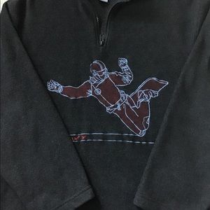 Old Navy Fleece Charcoal Gray Pullover